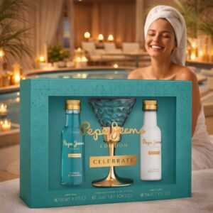 Especial San Valentín: Estuche PEPE JEANS CELEBRATE FOR HER con eau de parfum 30ml , 50ml gel de ducha, 50ml loción corporal por 12€. Antes 29,95€