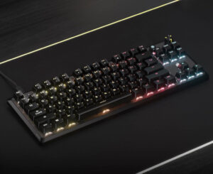 Corsair K70 Core TKL RGB, teclado mecánico con interruptores MLX Red v2 prelubricados por 78,95€ antes 97,95€.