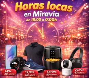 horas locas en miravia