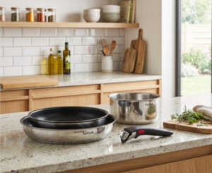 Solo hoy. Tefal Ingenio Cook Eat, set de 4pcs de acero inoxidable que revoluciona tu cocina por 34,93€ antes 84,99€.