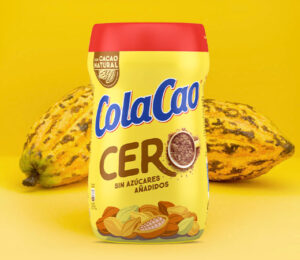 ColaCao Cero, Cacao Soluble Natural con 0% Azúcares Añadidos (700g) por 6,83€.