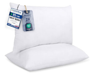 2 almohadas 50x70cm por 20,75€. Antes 25,49€