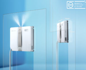 Ecovacs Winbot Mini, robot limpiacristales para ventanas pequeñas y con marco.