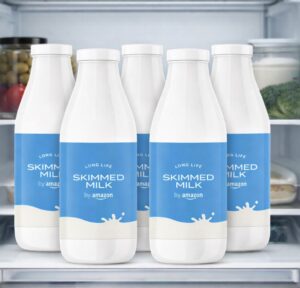6 Litros de leche desnatada Amazon por 4,71€ con el cupón
