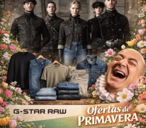 Chollos en moda G-Star RAW en las Ofertas Prime de Amazon