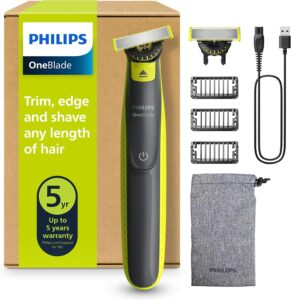 Recortadora para barba Philips OneBlade 360, recorta, perfila y afeita por 35,99€ antes 54,99€.