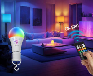 Bombilla RGB recargable Kimjo, la solución para Iluminar sin cables ni enchufes por 8,79€ antes 15,99€.