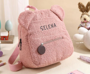 Mochila personalizada para niños preescolar con nombre bordado, 4 colores, ideal para el cole por 11,54€ antes 25,99€.