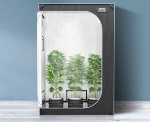 Armario de cultivo Vevor 122×61, tela Oxford 2000D y estructura de 22mm para un cultivo Hidropónico Pro por 82,90€ antes 149,99€.