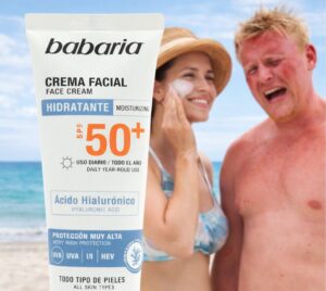 Protector solar facial 50+ con Ácido Hialurónico Bavaria por 6,94€