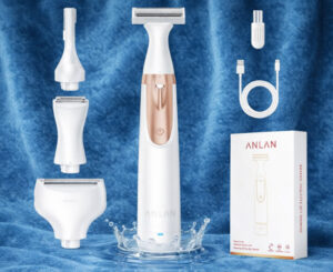 Afeitadora eléctrica Anlan 4 en 1, sistema integral de depilación para una piel impecable por 42,49€ antes 69,99€.