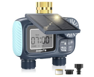 AnseTo HS-ST02, las ventajas del riego solar inteligente para tu jardín por 24,99€ antes 49,99€.