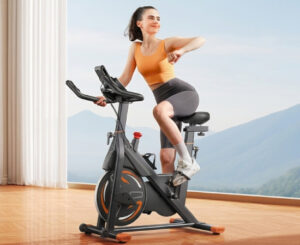 Bicicleta estática Topture, spinning inteligente en casa por 172,77€ antes 239,99€.