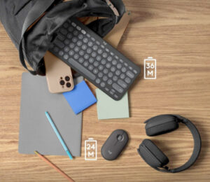 Combo teclado y ratón inalámbricos Logitech Pebble 2. Bluetooth, multidispositivos, en español por 33,15€ antes 79,99€.