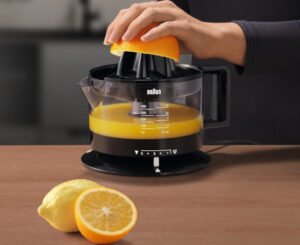 Braun TributeCollection CJ3000, el exprimidor con control de pulpa y rotación dual de alta eficiencia por 15,05€.