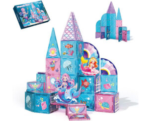 Juego de construcción magnético de sirenas para fomentar la creatividad y aprendizaje STEM por 14,95€ antes 39,90€.