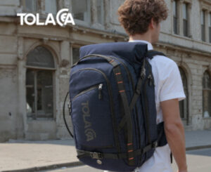 Mochila de viaje expandible 40L-55L, la solución para viajar sin facturar por 36,75€ antes 85,49€.