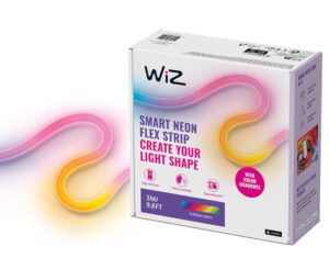 Tira Inteligente de Neón WiZ 3M, la revolución de la iluminación Flexible y el control por movimiento por 66,99€ antes 91,88€.