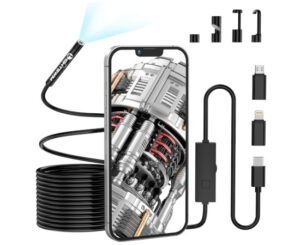 Boroscopio Lightswim 5,5mm, la cámara de inspección ultra-delgada que llega donde otras no pueden por 13,14€ antes 23,90€.