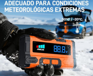 Arrancador de batería JDMCAR 10000A, potencia salvaje para resucitar cualquier motor