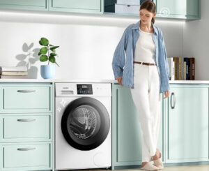 Comfee’ CFP03ED100W-HL, ¿la mejor lavadora secadora de 10kg para familias por 339,99€ antes 469,99€.