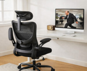 Silla de escritorio ergonómica con brazos 3D y soporte SGS por 84,83€ antes 119,99€.