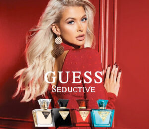 Set de Perfumes para Mujer Guess, 4 Mini Eau de Toilette de 7,5ml: Seductive, Red, Blue, Noir por 18,66€.