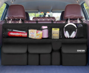 Organizador de maletero impermeble para SUV, 105x52cm por 15,99€.