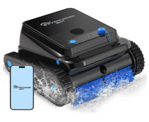 Evercross Bot U8, el robot limpispiscinas fondos sin cable para paredes y línea de agua por 313,49€ antes 499,99€.