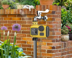 Automatiza el riego de tu jardín y ahorra agua con el temporizador digital Trjzwa por 14,99€ antes 29,99€.