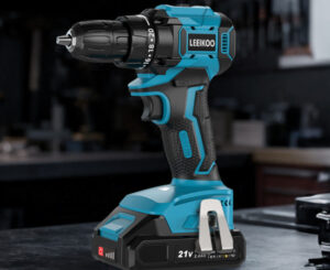 Taladro atornillador Leeikoo 21V Brushless, potencia de 45Nm y kit de 21 accesorios por 26,99€ antes 53,99€.