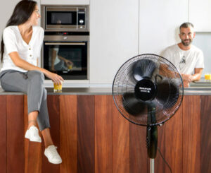 Taurus Greco 16CR, el ventilador de pie silencioso y eficiente de 45W por 26,80€ antes 44,99€.