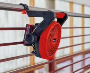 Einhell GE-CF 18/2200 Lvi, el mejor ventilador portátil para taller y camping por 39,36€ antes 49,95€.