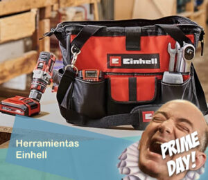 Ofertas en herramientas Einhell en el Prime Day de Amazon.