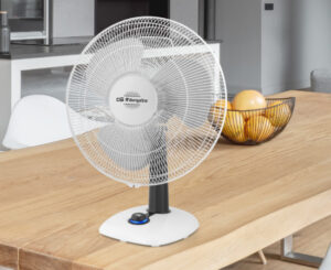 Oferta Prime. Ventilador de sobremesa barato y compacto para combatir el calor por 17,99€ antes 28,70€.