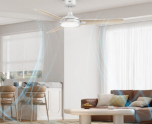 Ventilador de techo Dreo con luz, silencioso, eficiente con motor CC por 94,97€ antes 129,99€.