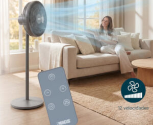 Oferta Prime. Princess 358450, el mejor ventilador de torre silencioso y de bajo consumo para este verano por 79,99€ antes 99,99€.