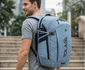 Mochila de viaje Tolaccea 32L, capacidad y el mejor equipaje antirrobo por 33,24€ antes 66,49€.