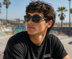 Estilo skater al mejor precio, gafas de sol Vans Spicoli 4 Checkerboard por 14€.