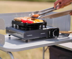 Hornillo Campingaz Camp Bistro 3 con plancha, cocina como un Chef en el camping por 35,89€ antes 49,97€.