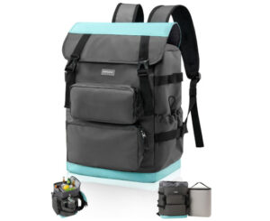 Mochila nevera 2 en 1 Odoland 26L, el invento definitivo de doble compartimento para playa, oficina y escapadas por 29,99€ antes 49,99€.