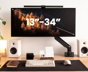Soporte para monitor ErGear, el brazo articulado que salva tu espacio de trabajo por 20,79€ antes 39,99€.