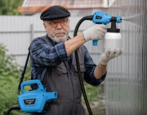 Olvídate del rodillo con la pistola de pintura Tilswall de 800W por 39,99€ antes 89,99€.