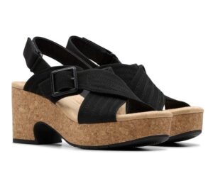 Sandalias Clarks Nerisa West, elegancia artesanal y comodidad Ultimate Comfort.