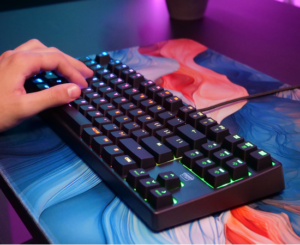 CHERRY XTRFY K4V2 RGB TKL: teclado mecánico gaming con switches MX2A Red por 43,94€ antes 119,99€.