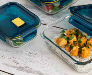Set de 4 herméticos de vidrio Quid Astral: conserva, organiza y calienta tus alimentos fácilmente por 14,70€.