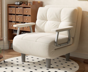 Sofá camasillón convertible de 1 plaza: comodidad y funcionalidad en poco espacio por 132,89€ antes 389€.