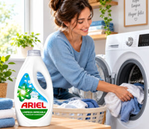 ARIEL Detergente Lavadora Líquido, Brisa Limpia, 75 Lavados (Paquete de 3) por 17,99€