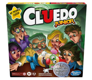 Cluedo Junior, Juegos de mesa de Detectives, Acertijo, Habilidad y Estrategia de Hasbro Gaming