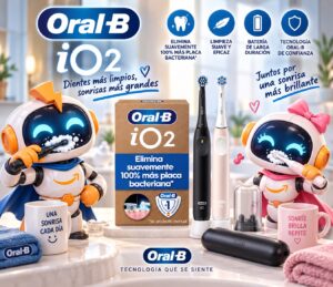 Pack de dos cepillos Oral-B iO 2.